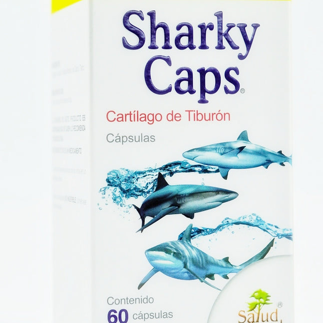 Sharky Caps - Suplemento Alimenticio de Cartílago de Tiburón
