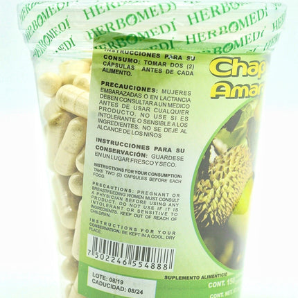 Chaparro Amargoso HERBOMED | 150 Cápsulas de 400mg | Suplemento Alimenticio