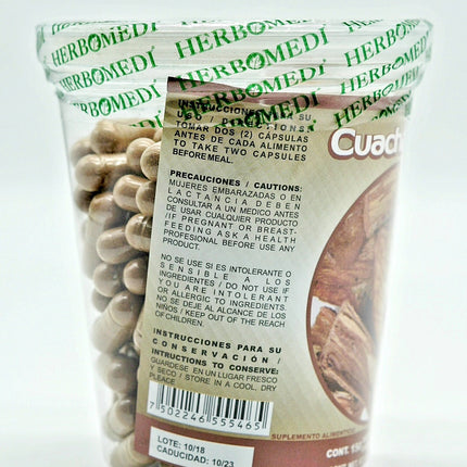 Cuachalalate HERBOMEDI - Suplemento Alimenticio de 400mg