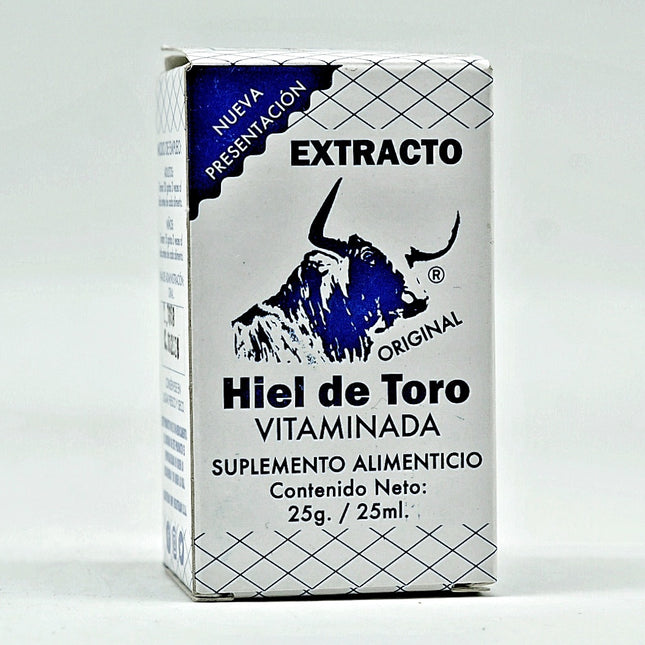 Extracto Original Hiel de Toro Vitaminada | Suplemento Alimenticio | 25g / 25ml