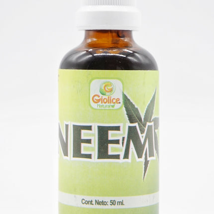 Giolice Natural Neem - Extracto de Azadirachta Indica | Suplemento Líquido Concentrado - 50 ml