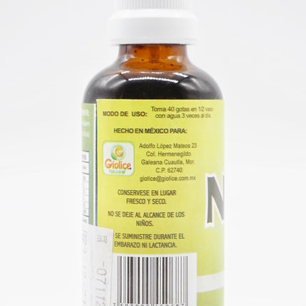 Giolice Natural Neem - Extracto de Azadirachta Indica | Suplemento Líquido Concentrado - 50 ml