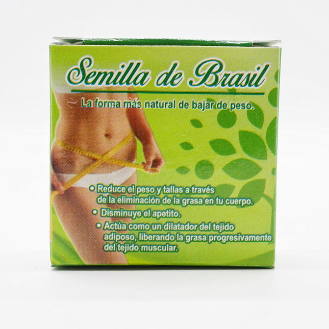 Semilla de Brasil - La Forma Más Natural de Bajar de Peso | Suplemento para Control de Peso